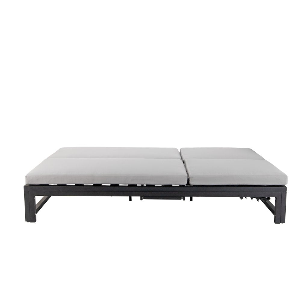 Chelsea Convertible Lounge Reclining Double Chaise With Cushions