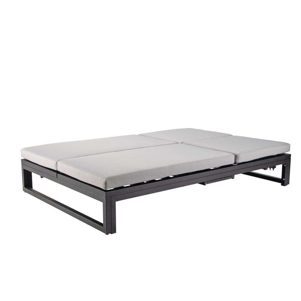 Chelsea Convertible Lounge Reclining Double Chaise With Cushions