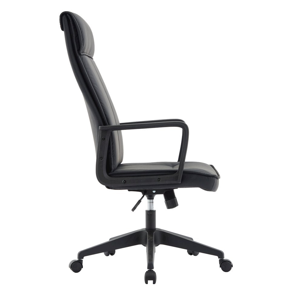 Aiaria Collection Modern Office Chair In Black