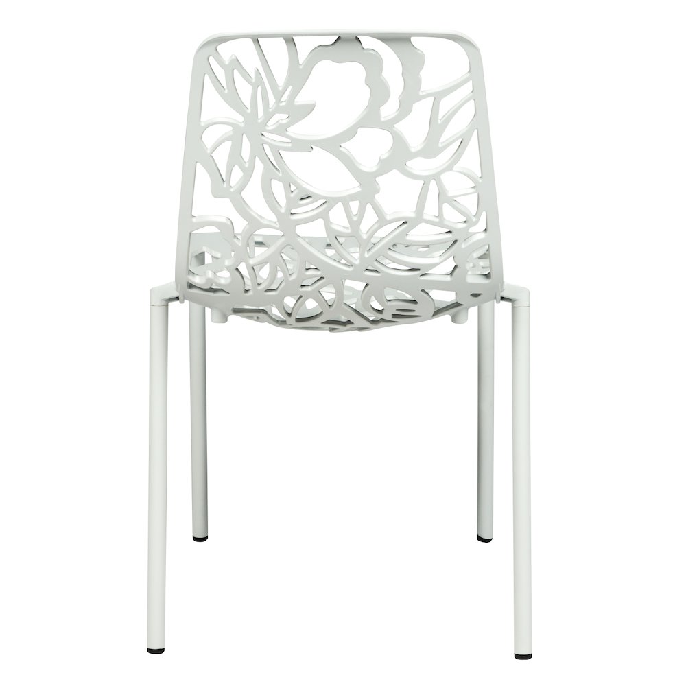 Modern Devon Aluminum Chair, Set of 2