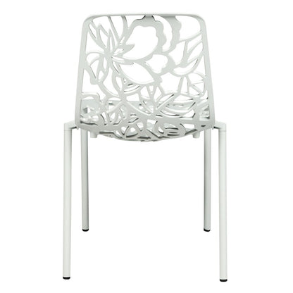 Modern Devon Aluminum Chair, Set of 2