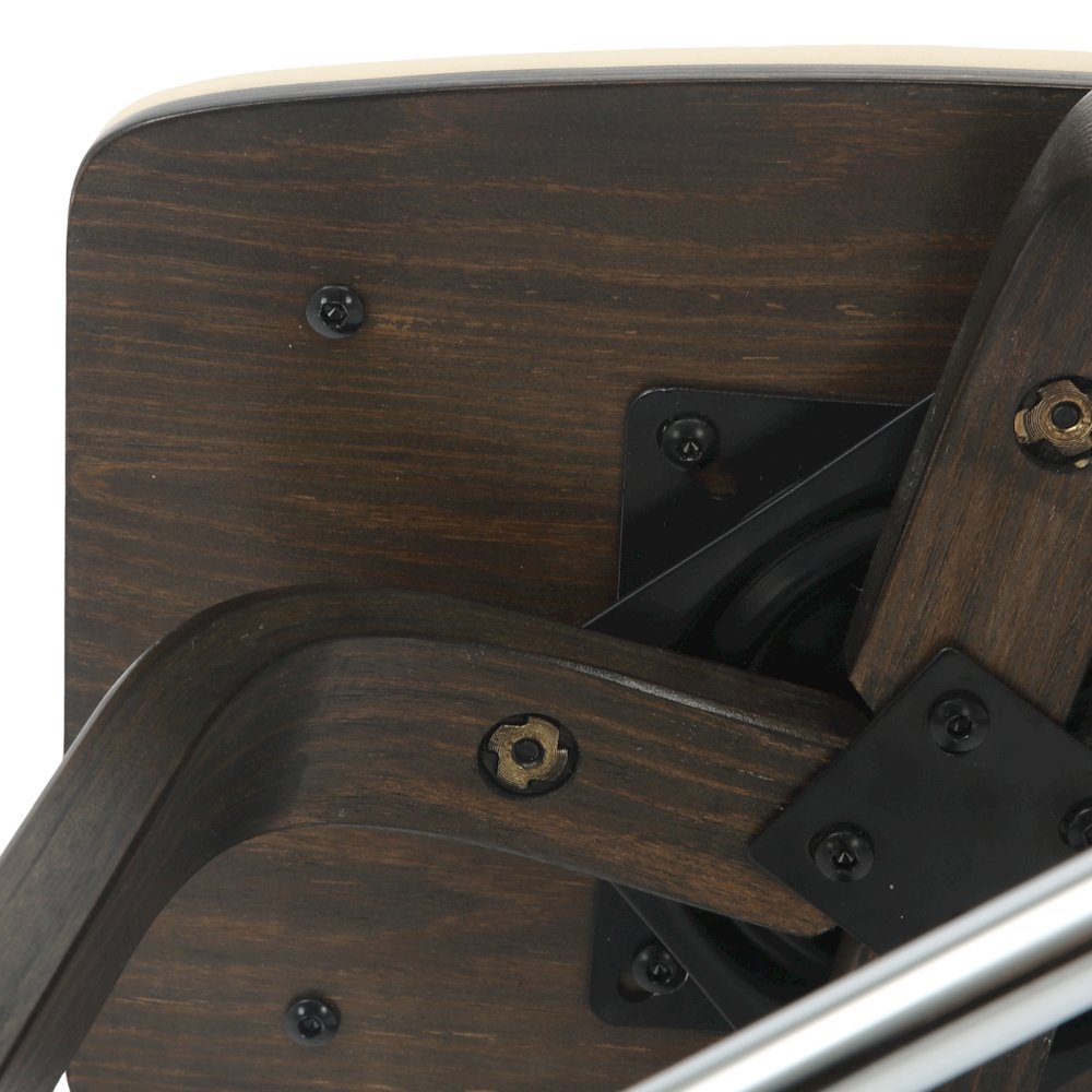 Wooden Counter Stool in Taupe