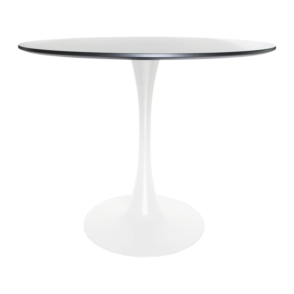 Bristol Mid-Century Modern Round Dining Table