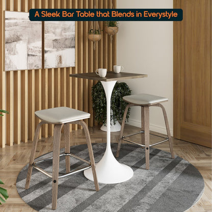 Verve Collection 24 Square Top Bar Height Table