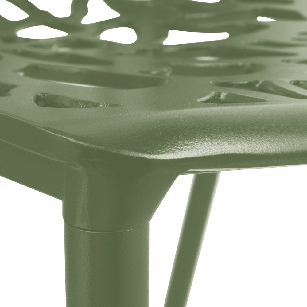 Modern Devon Aluminum Chair, Set of 2