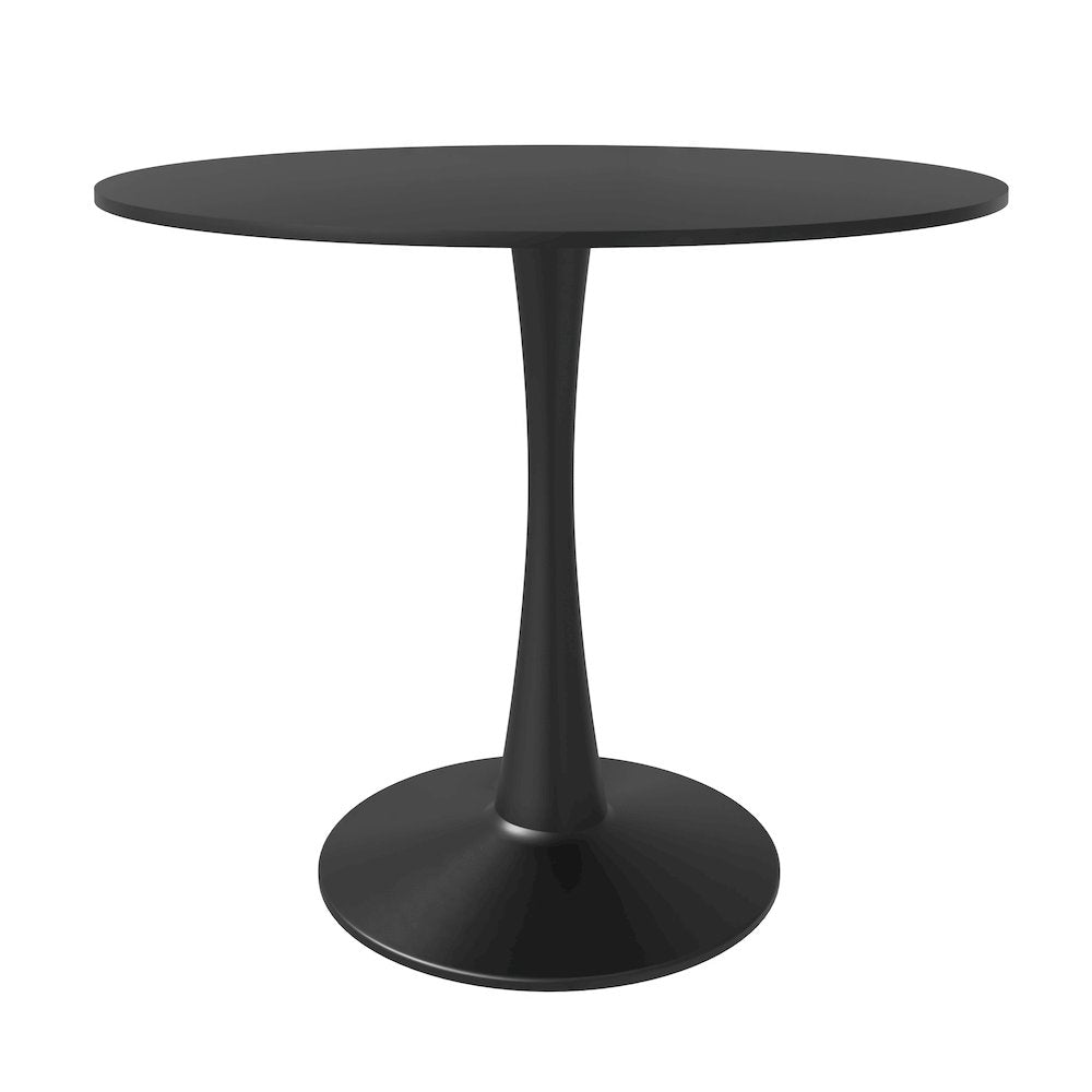Bristol Mid-Century Modern Round Dining Table