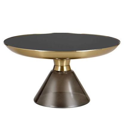 Hyalus Collection Glass Coffee table in Smoke