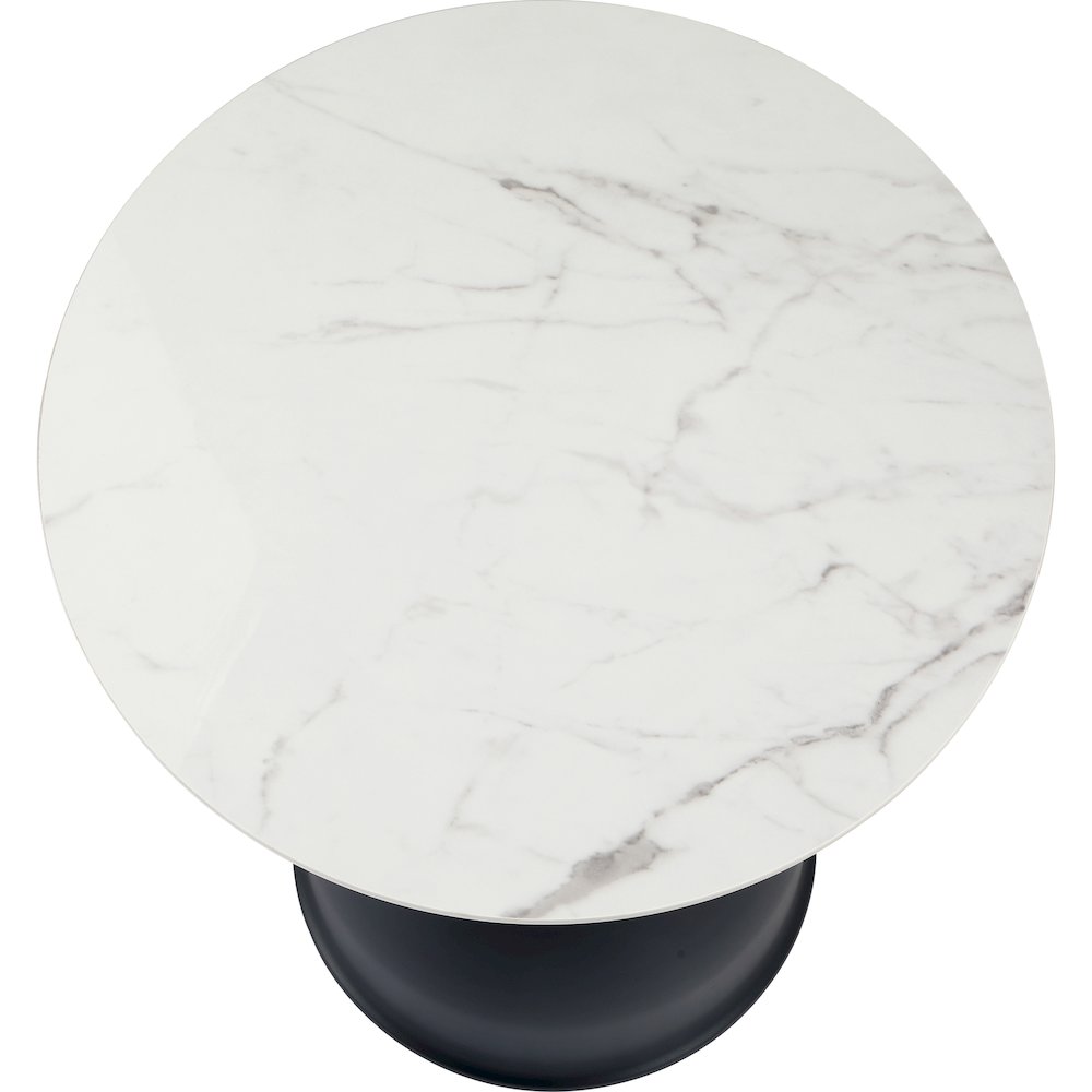 Bento Collection Modern End Table In Black
