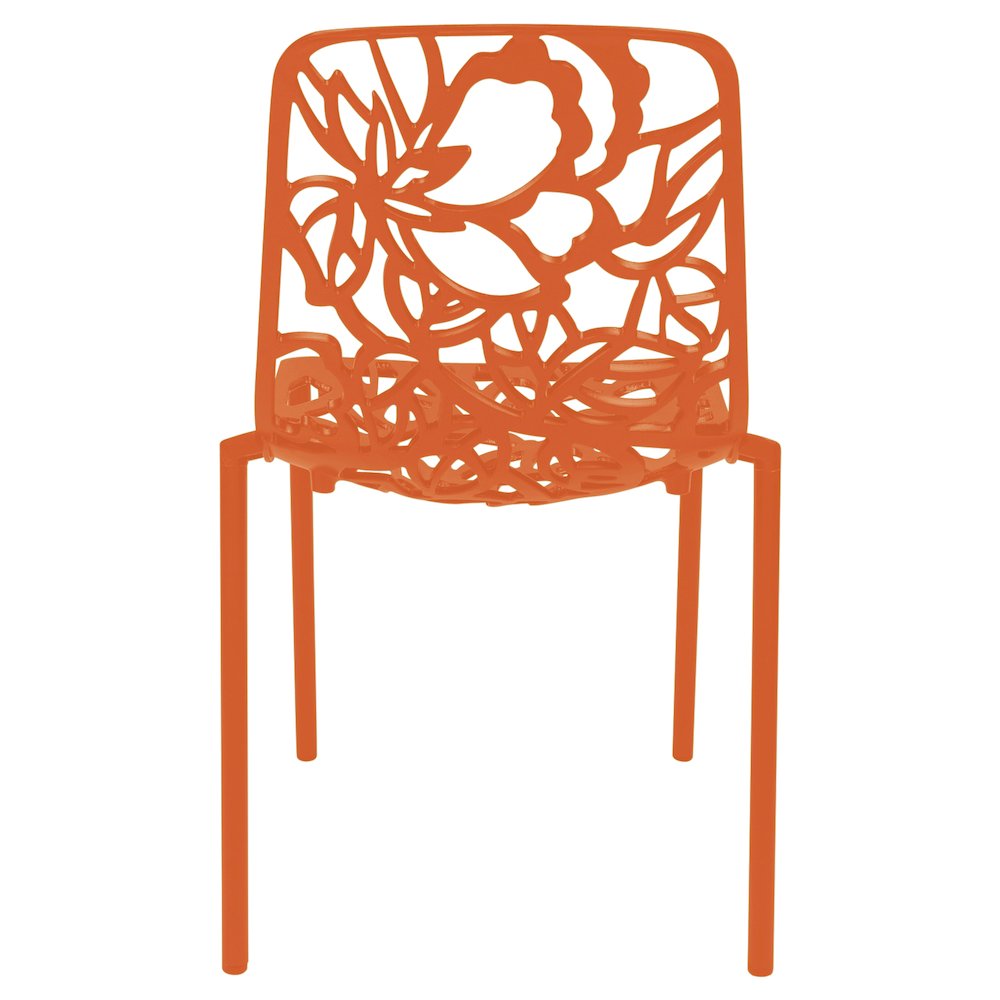 Modern Devon Aluminum Chair, Set of 2