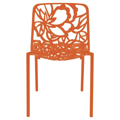 Modern Devon Aluminum Chair, Set of 2