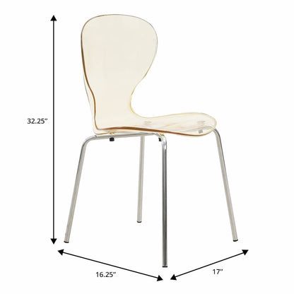 5-Piece Dining Set Round White MDF Dining Table
