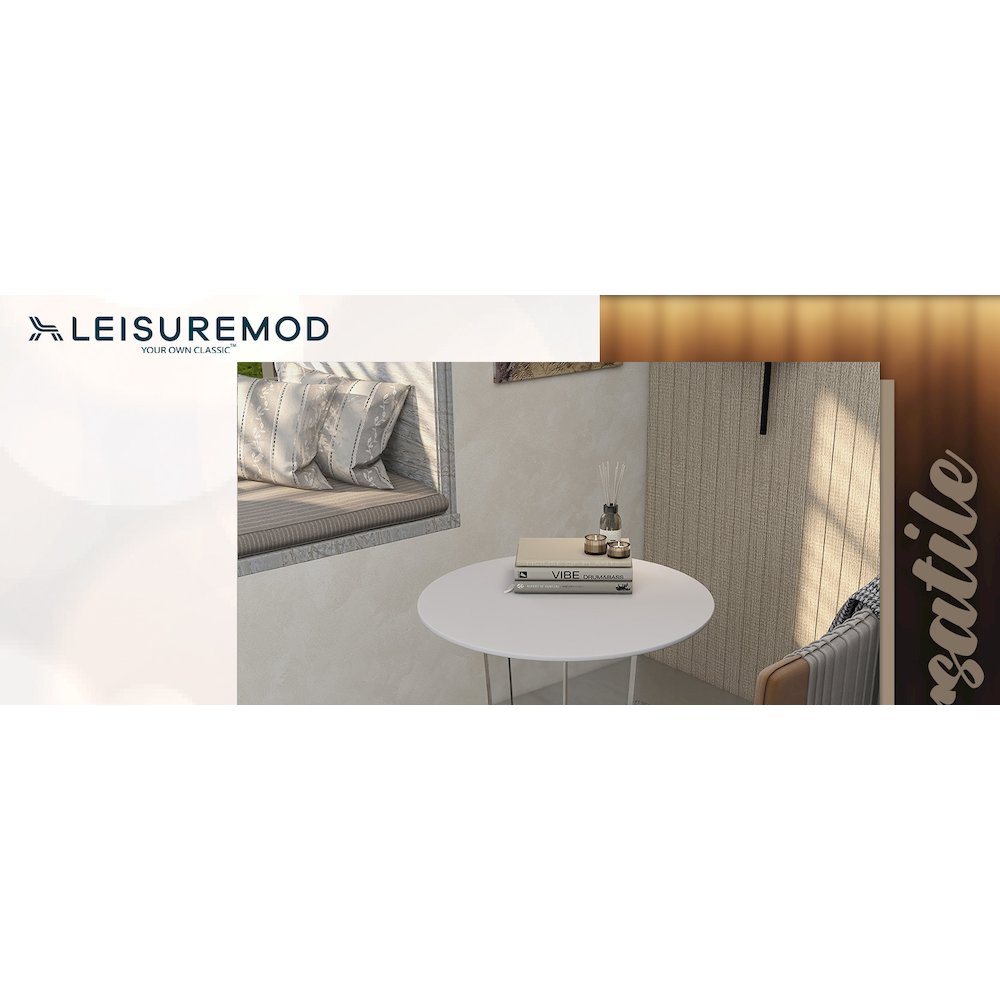 Valore Collection Acrylic Coffee Table With White Top