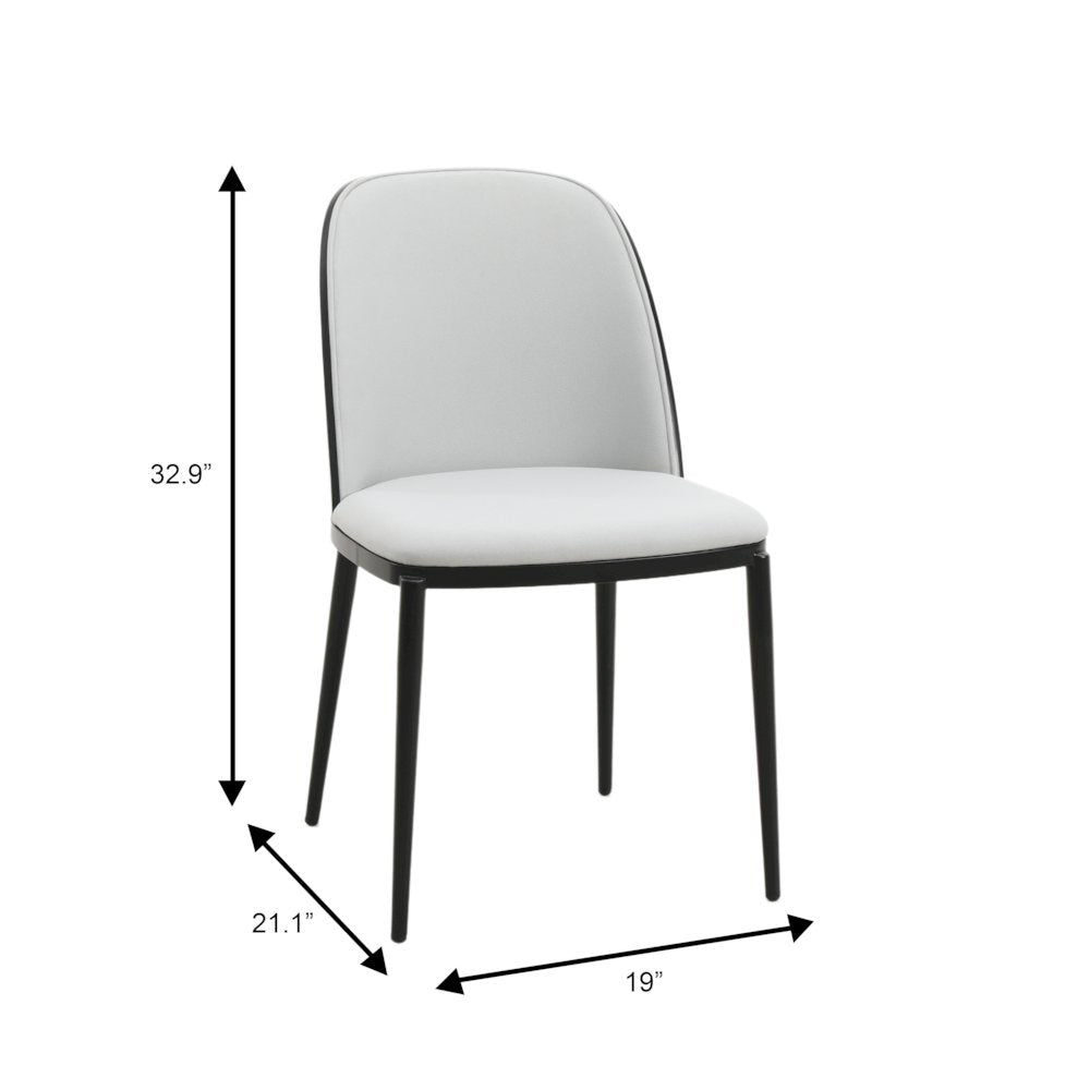 Tule Mid-Century Modern Dining Side Chair