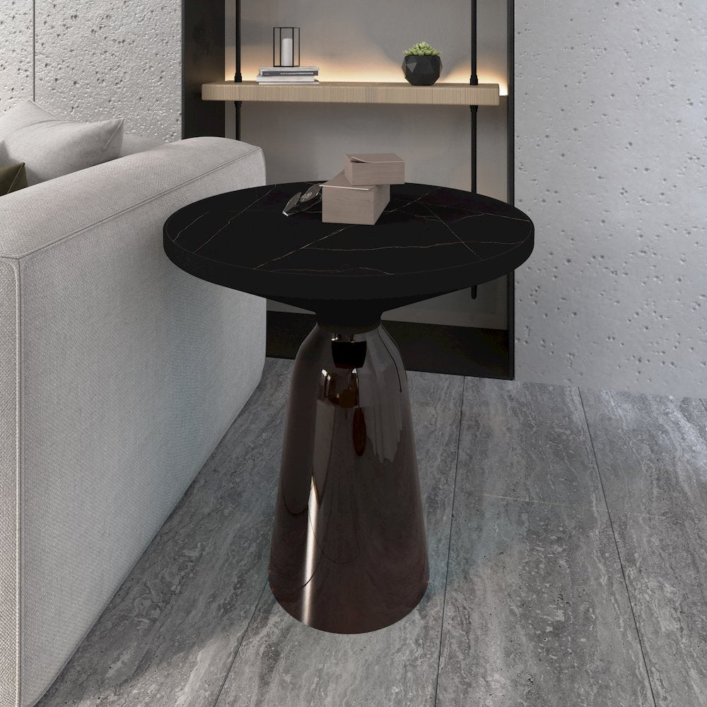 Tully Collection Glass side Table