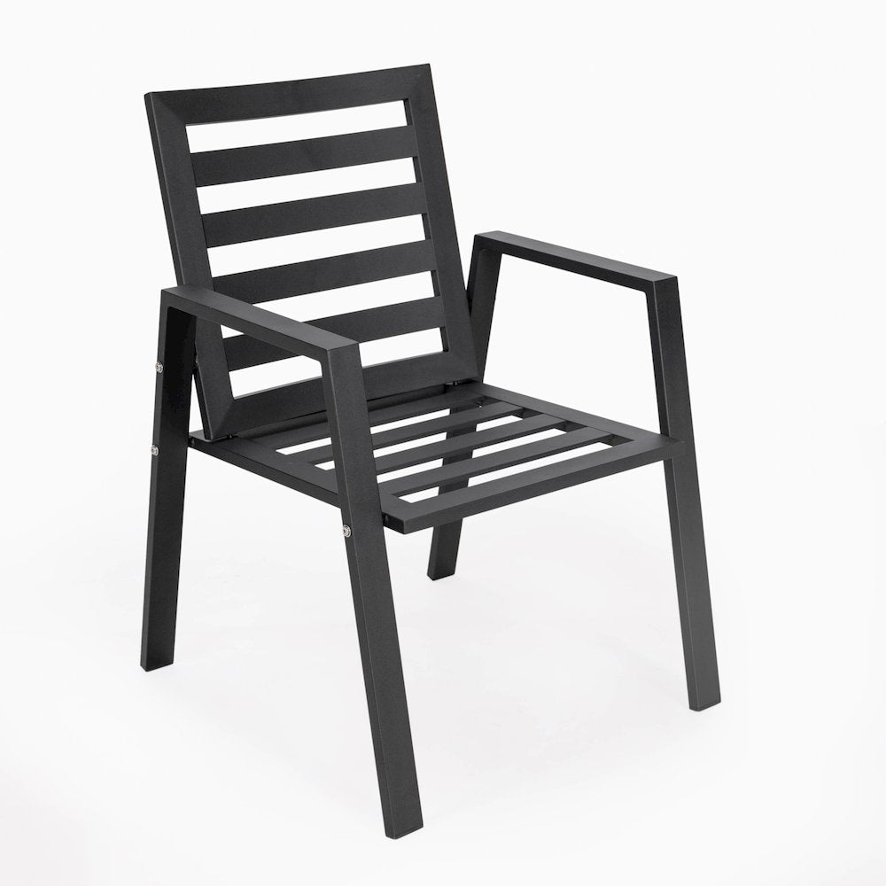 Chelsea Modern Patio Dining Armchair Set of 2
