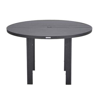 Chelsea 48″ Round Outdoor Aluminum Dining Table for Patio