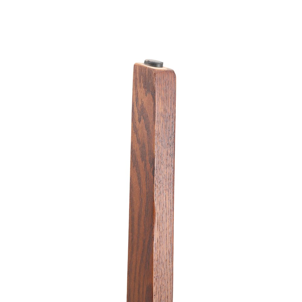 Rivo Collection Elegant Dining Chair in Dark Brown Wood