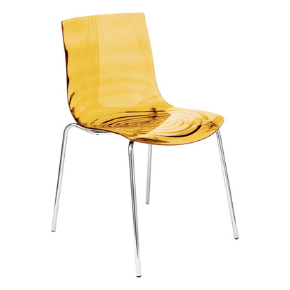Astor Water Ripple Design Dining Chair