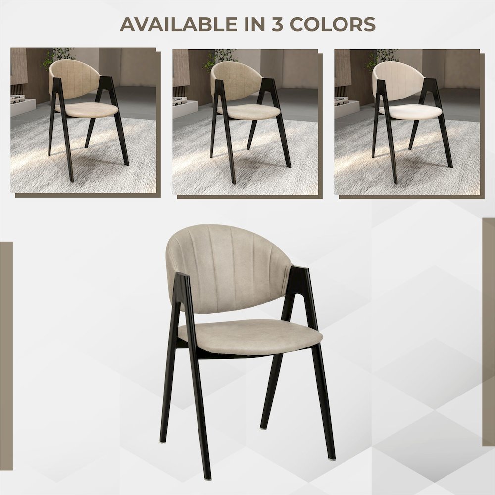 Savor Collection Modern Dining Chair in Toupe