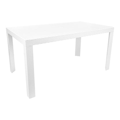 Mace Weave Design Outdoor Dining Table