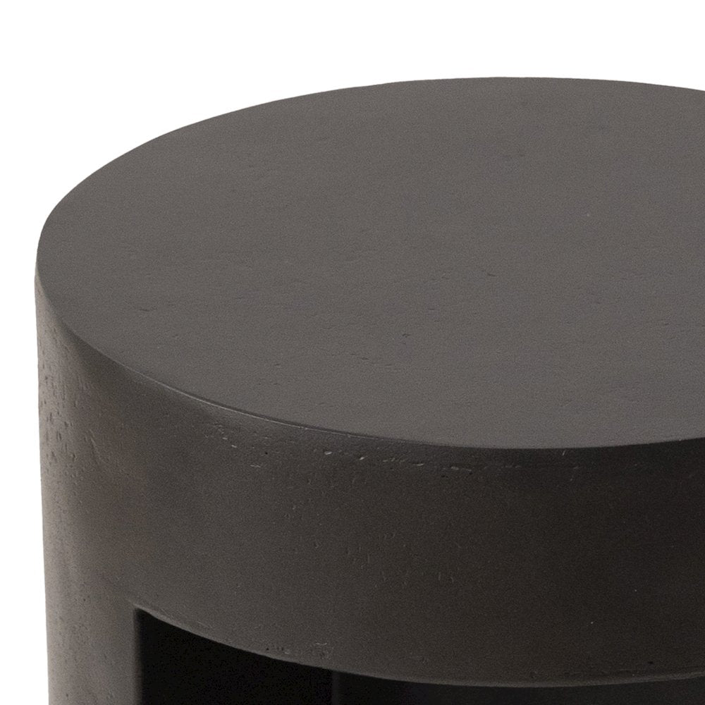 Modern Side End Table Nook Series In Black