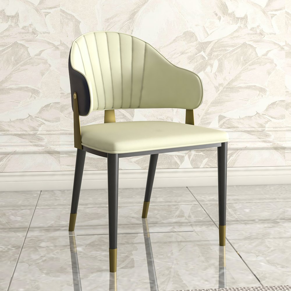 Aria Series Modern Dining Chair in Blue Set of 2