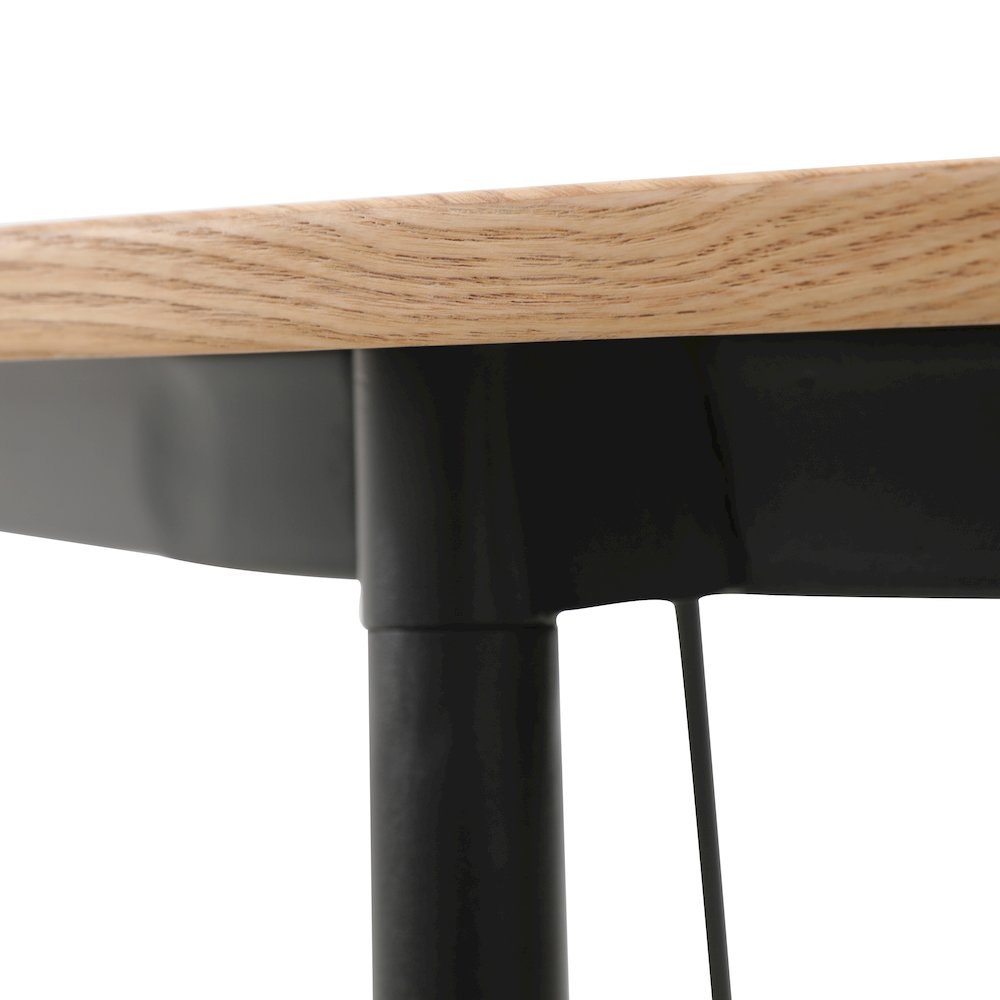 Tule Modern 71" Oval Dining Table in Natural Wood