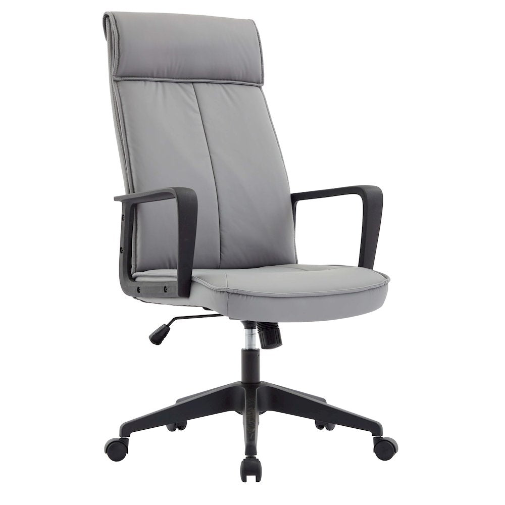 Aiaria Collection Modern Office Chair In Grey