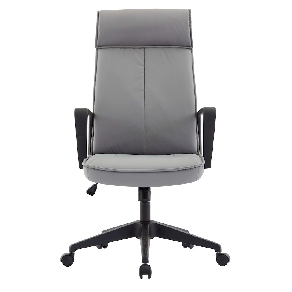 Aiaria Collection Modern Office Chair In Grey