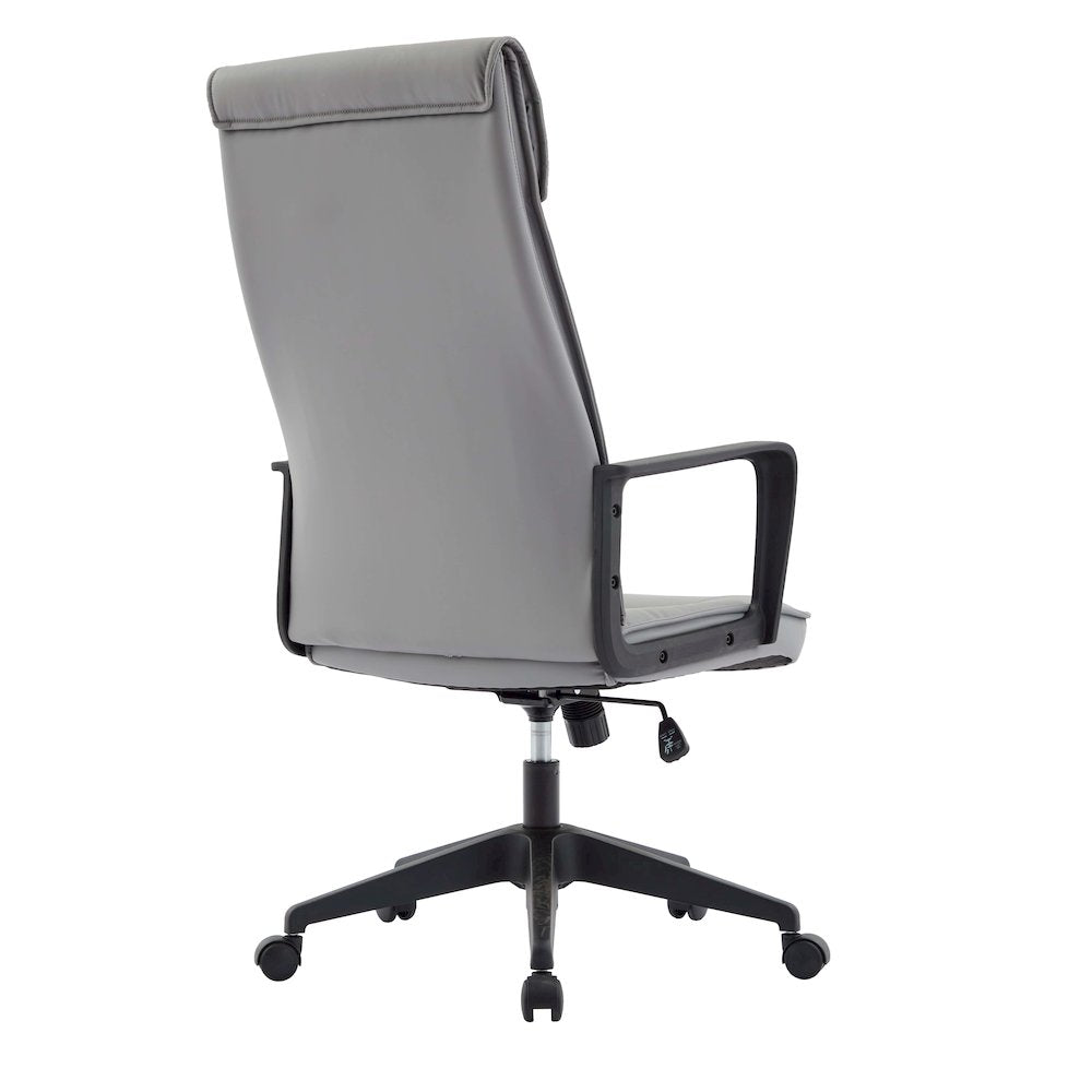 Aiaria Collection Modern Office Chair In Grey