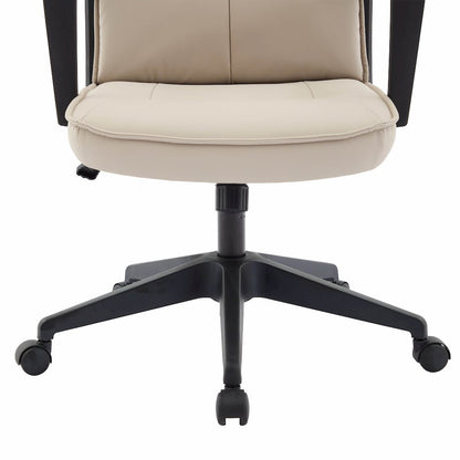 Aiaria Collection Modern Office Chair In Tan