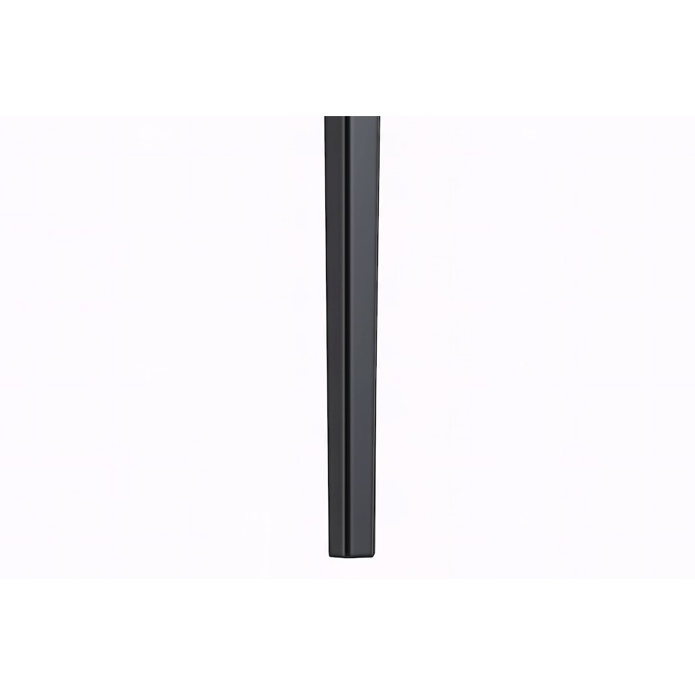 Avo Series Modern Dining Table Black Base, With 55 Light Grey Sintered Stone Top