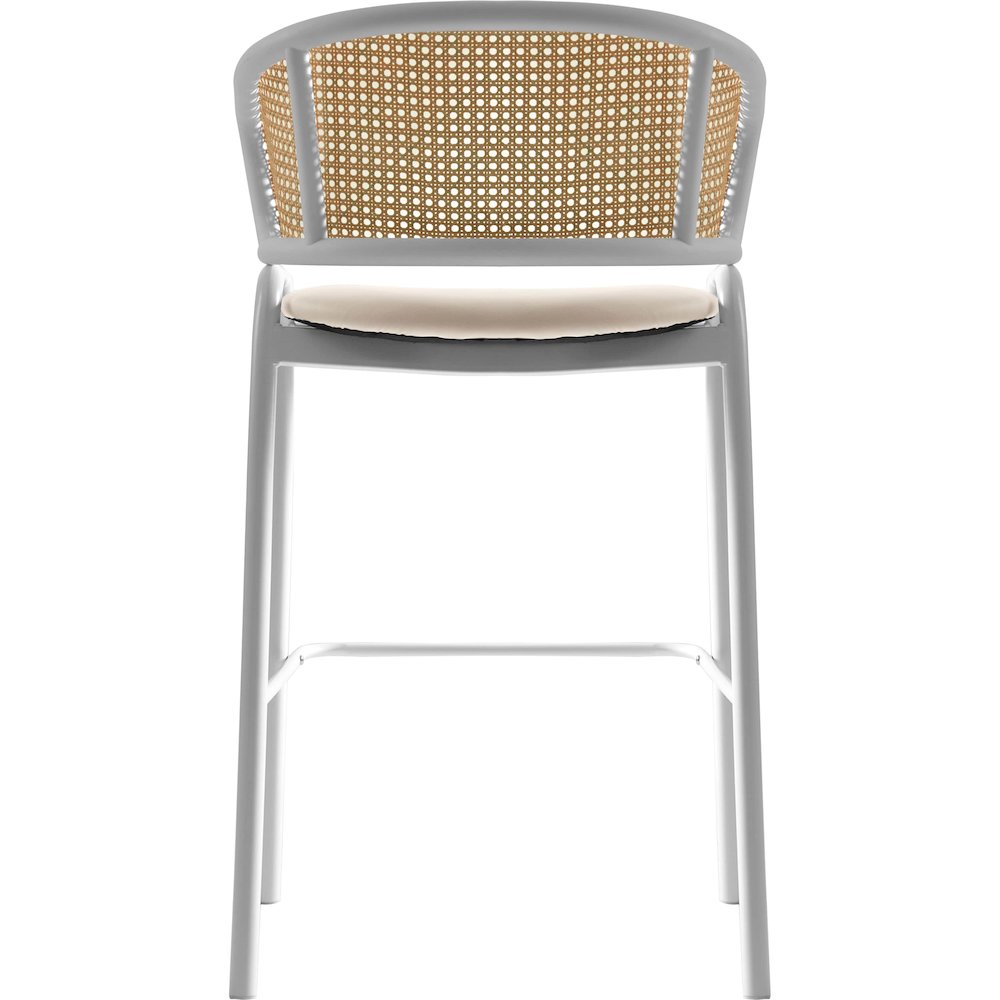 Ervilla Wicker Bar Stool Set of 2