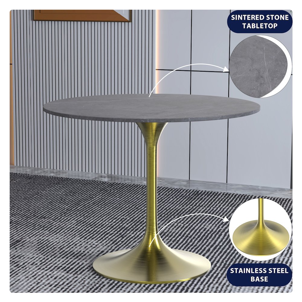 Verve Collection 36 Round Dining Table