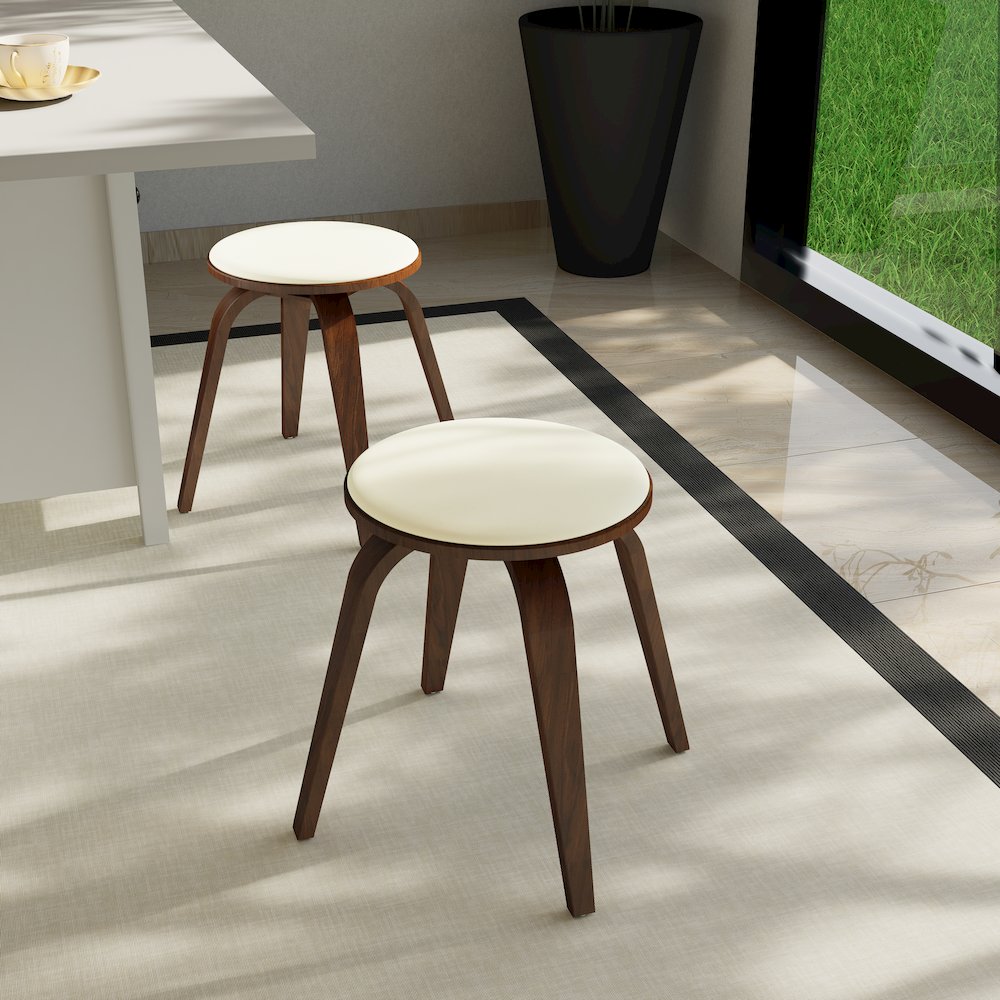 Modern Wooden Dining Stool