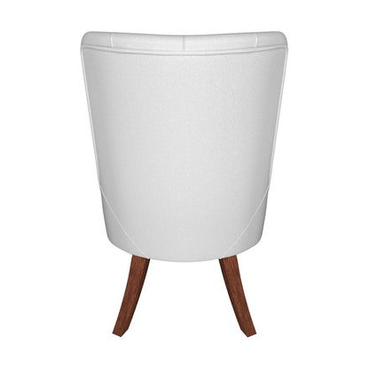 Spruce Collection Modern Wooden Dining Chair in Light Grey Set of 4