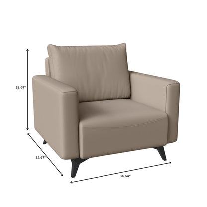 Inno Collection Single Seater Sofa In Taupe