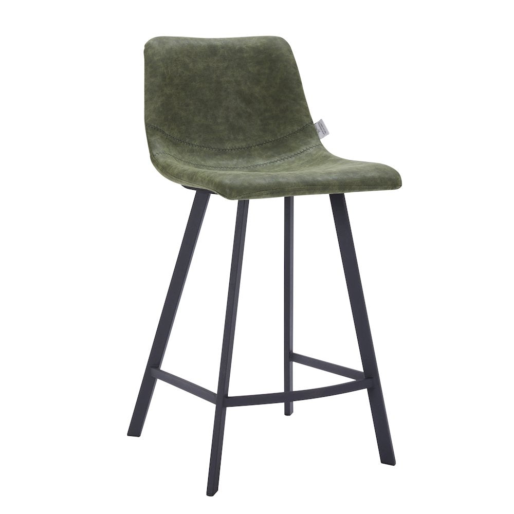 Elland - Counter stool - Olive Green