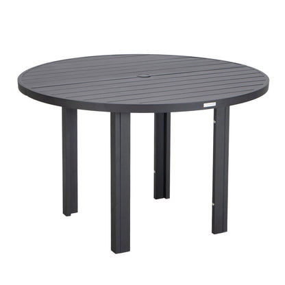 Chelsea 48″ Round Outdoor Aluminum Dining Table for Patio