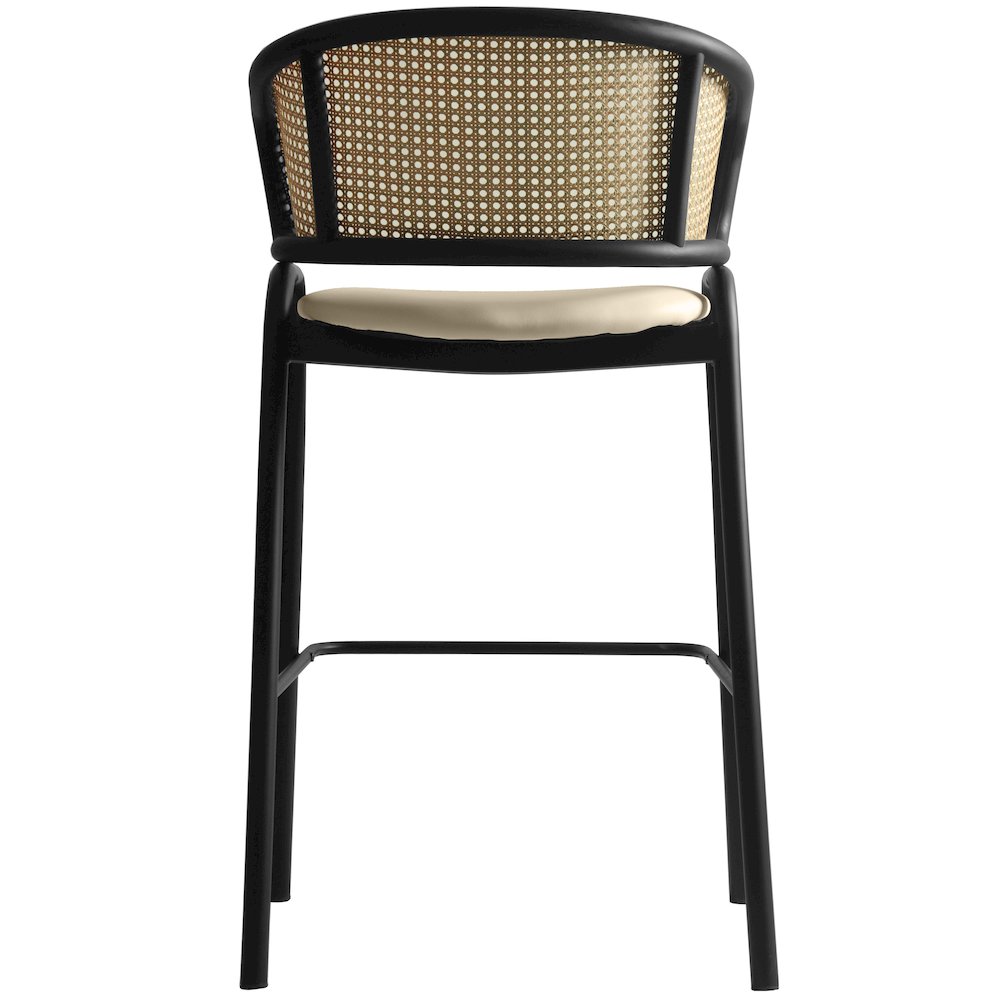 Ervilla Wicker Bar Stool Set of 2