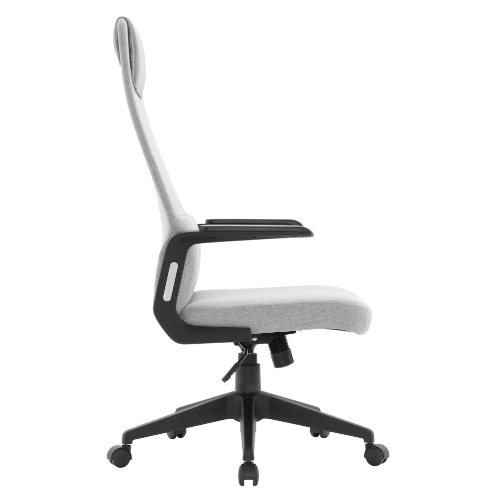 Nexa Collection Modern Office Chair In Grey Fabric