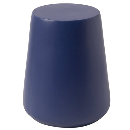 Modern Side End Table Glint Series In Saphire Blue