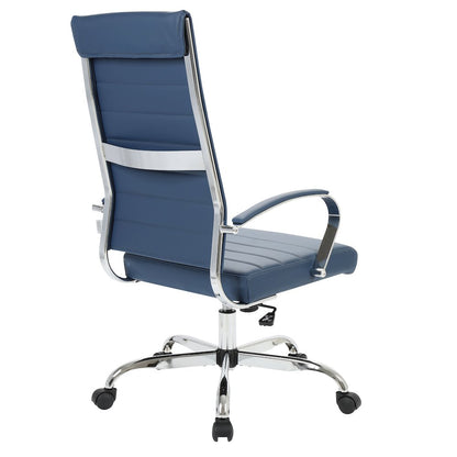 Benmar High-Back Leather Office Chair