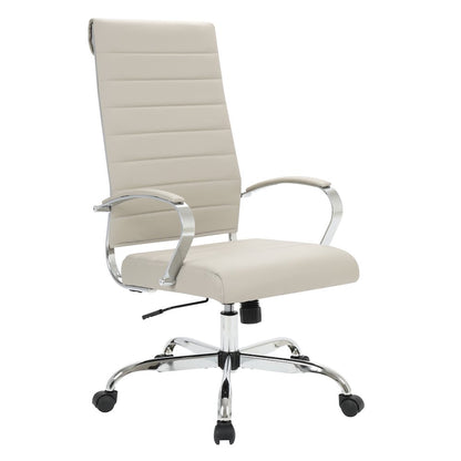 Benmar High-Back Leather Office Chair
