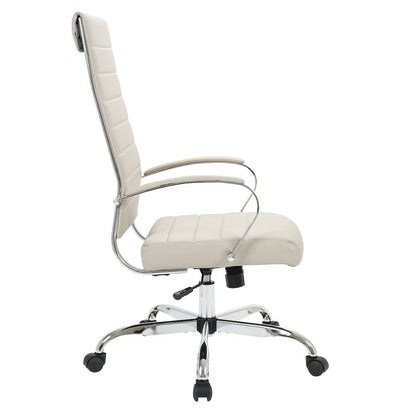Benmar High-Back Leather Office Chair
