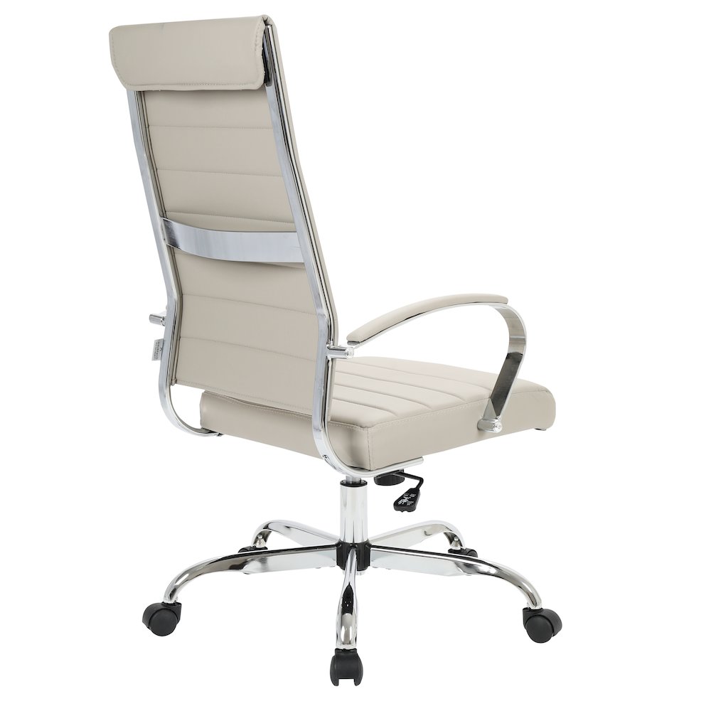 Benmar High-Back Leather Office Chair