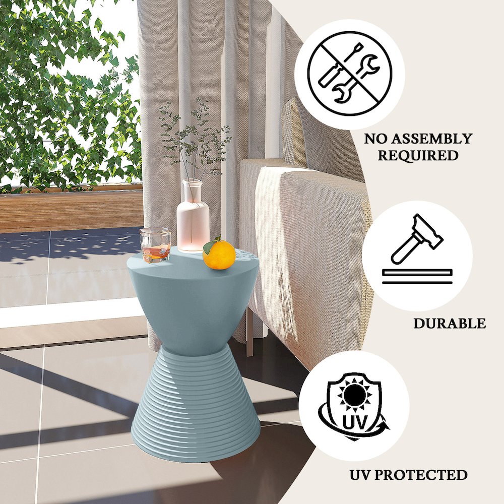 Modern Round  Boyd Side Table