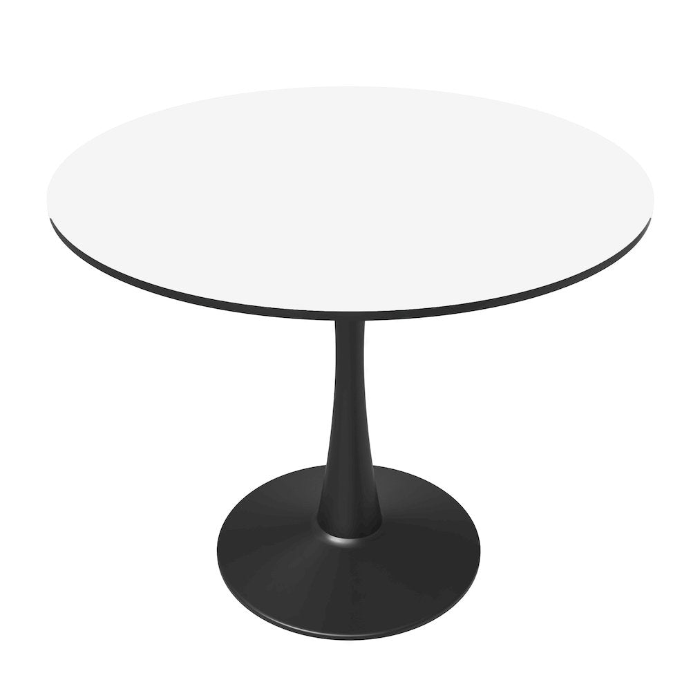 Bristol Mid-Century Modern Round Dining Table