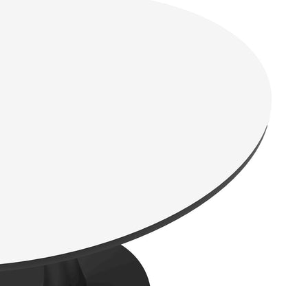 Bristol Mid-Century Modern Round Dining Table