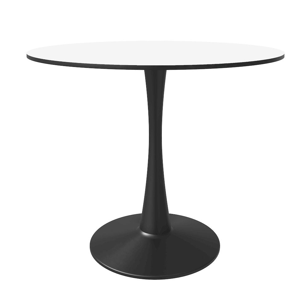 Bristol Mid-Century Modern Round Dining Table